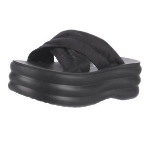 Gucci Black Platform Sandals